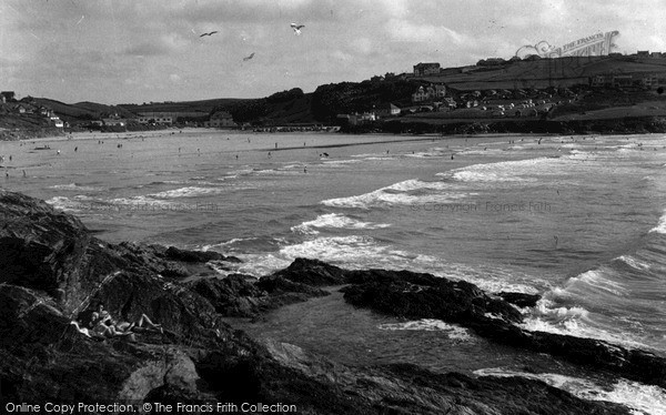 Photo of Polzeath, c.1950