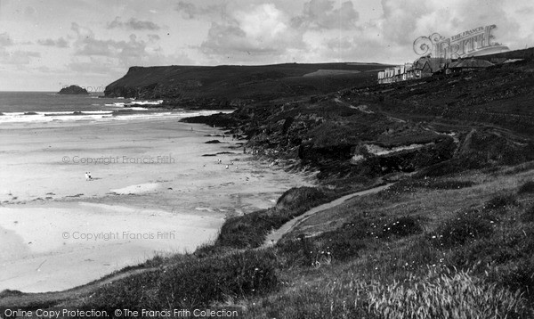 Photo of Polzeath, Cliff Walk c.1950