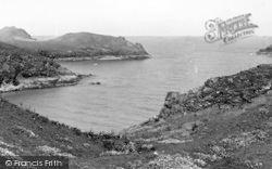 Com Cove And Mouls Island c.1950, Polzeath