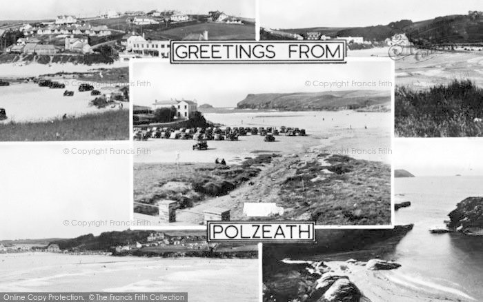 Photo of Polzeath, Composite c.1950