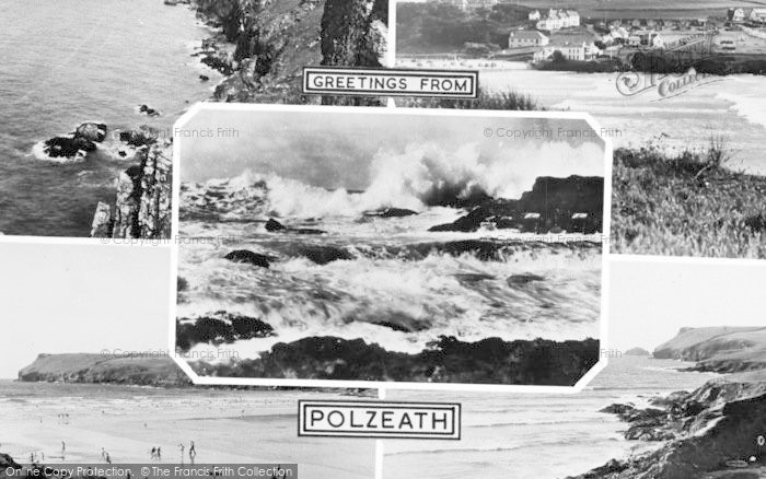 Photo of Polzeath, Composite c.1955