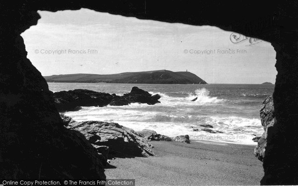 Photo of Polzeath, From Greenaway Cave c.1950