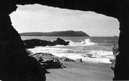 From Greenaway Cave c.1950, Polzeath