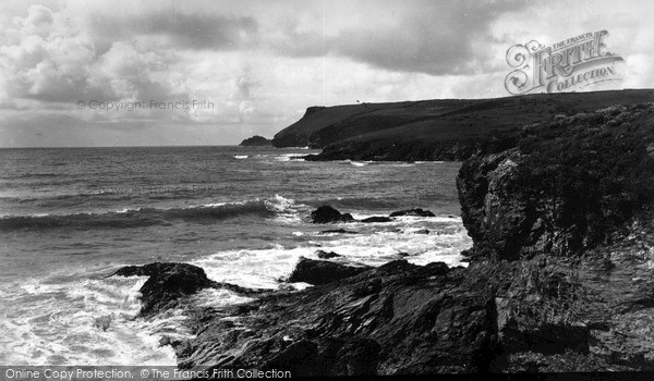 Photo of Polzeath, From Greenaway Cliffs c.1950