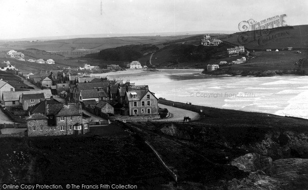 Photo of Polzeath, From Miniver Hill c.1950