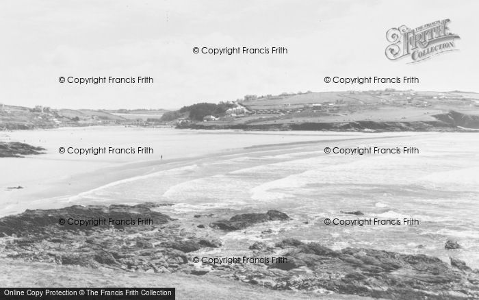 Photo of Polzeath, From Pentireglaze c.1960