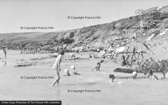 Photo of Polzeath, Fun On The Beach c.1955