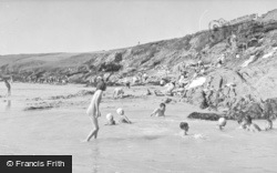 Fun On The Beach c.1955, Polzeath