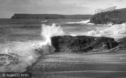 Greenaway Beach c.1950, Polzeath