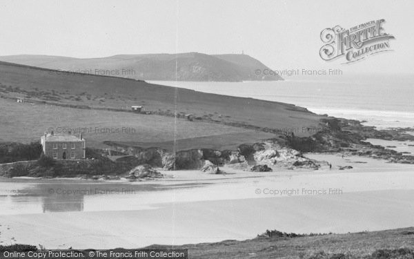 Photo of Polzeath, Hayle Bay  From Tinners Hill 1923