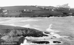Highcliff From Pentire Cove c.1950, Polzeath