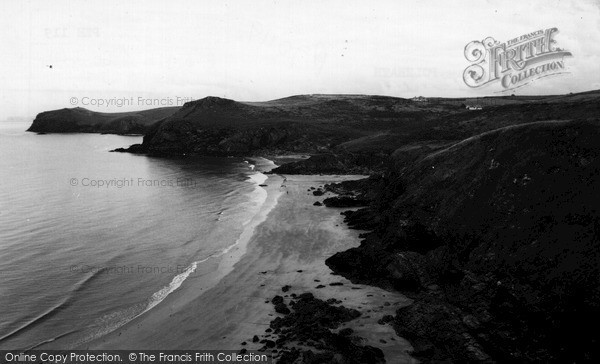 Photo of Polzeath, Lundy Bay c.1960