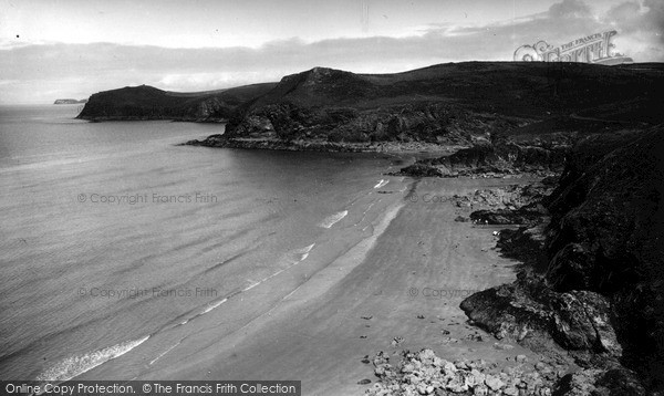 Photo of Polzeath, Lundy Beach c.1955