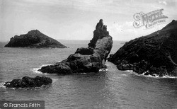 Mouls Island c.1955, Polzeath