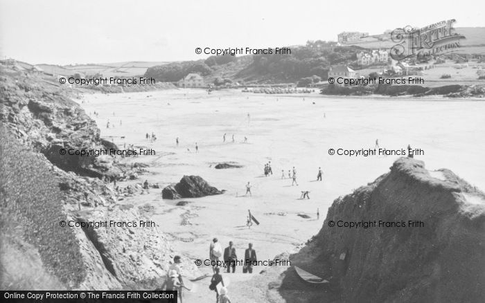 Photo of Polzeath, Path To The Beach c.1955