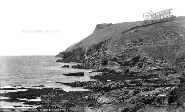 Photo of Polzeath, Pentire Cliff 1911