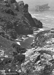 Pentire Cliffs c.1950, Polzeath