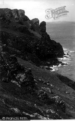 Pentire Cliffs c.1955, Polzeath