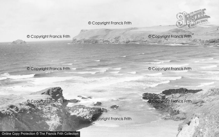 Photo of Polzeath, Pentire Head c.1960