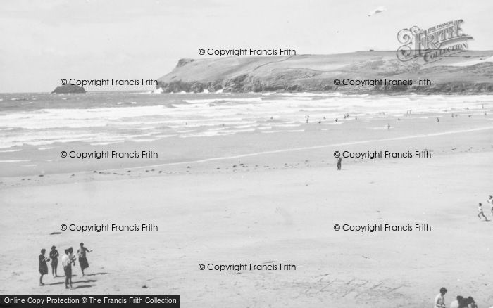 Photo of Polzeath, Pentire Head c.1960