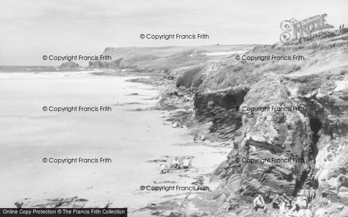 Photo of Polzeath, Pentire Head c.1960