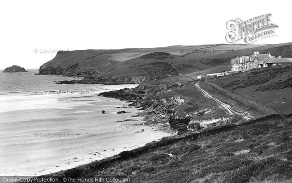 Photo of Polzeath, Sands And Pentire Head 1911
