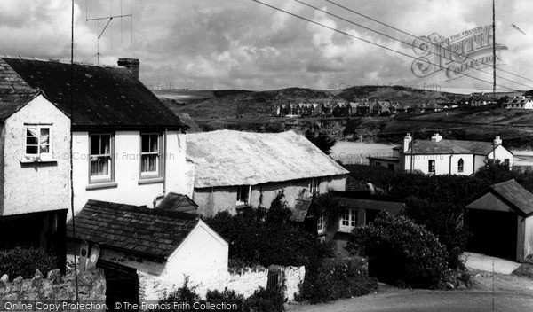 Photo of Polzeath, Smugglers Cottages c.1960