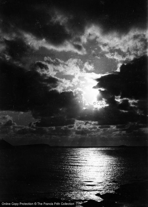 Photo of Polzeath, Sunset c.1935