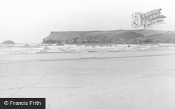Surf Bathing c.1950, Polzeath
