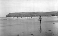 Surf Bathing c.1950, Polzeath