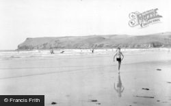 Surf Bathing c.1950, Polzeath