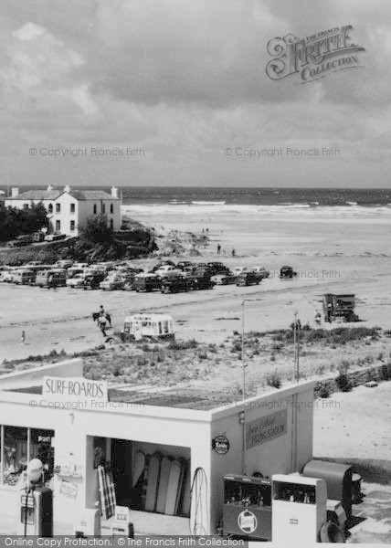 Photo of Polzeath, Surf Boards For Sale c.1960
