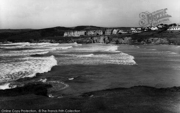 Photo of Polzeath, The Bay c.1960