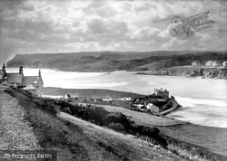 The Beach And Pentire Head 1903, Polzeath