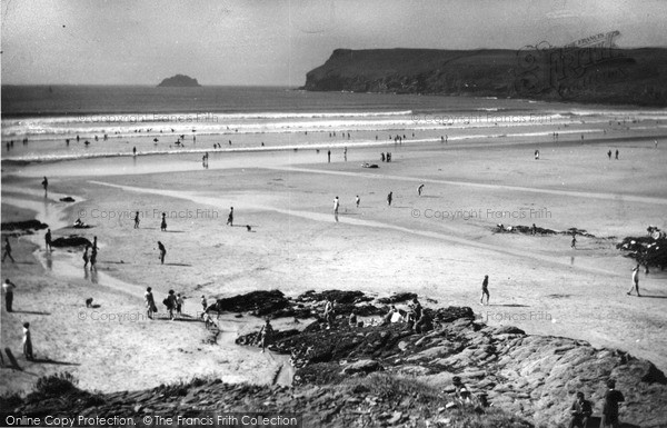 Photo of Polzeath, The Beach c.1950