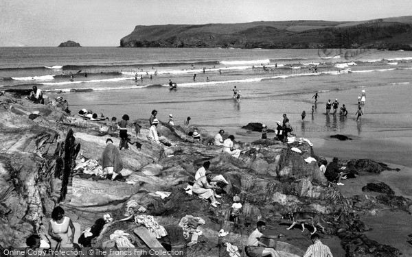 Photo of Polzeath, The Beach c.1950