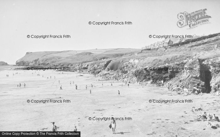 Photo of Polzeath, The Beach c.1955