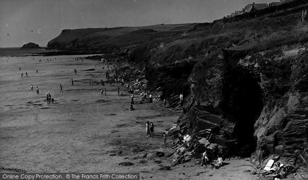 Photo of Polzeath, The Beach c.1955