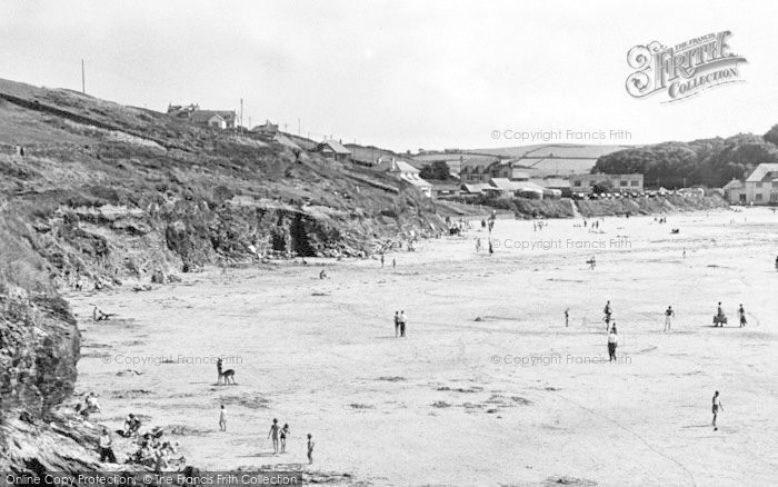 Photo of Polzeath, The Beach c.1955