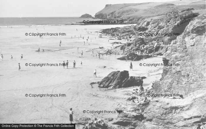 Photo of Polzeath, The Beach c.1955