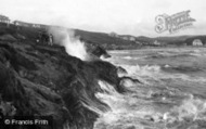 The "Blow Hole" c.1935, Polzeath