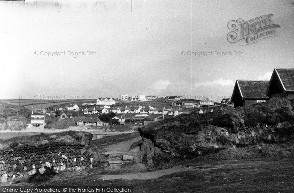 Photo of Polzeath, The Cliff Stile c.1950