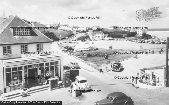 Photo of Polzeath, The Post Office Stores And Sands c.1960