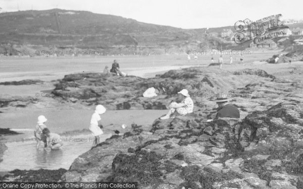 Photo of Polzeath, The Rocks, People 1938