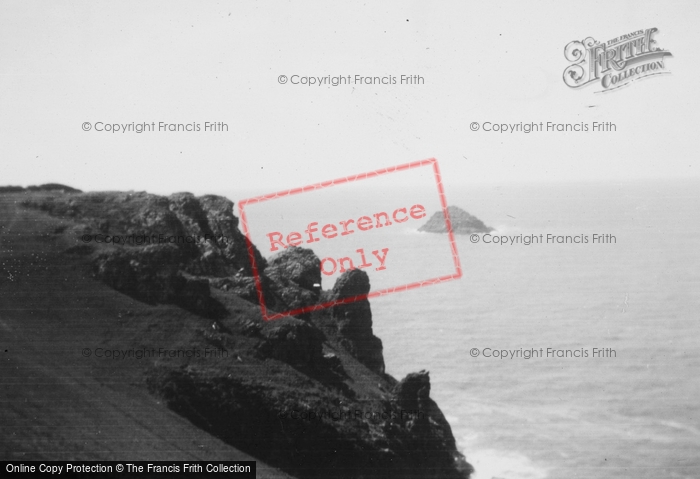 Photo of Polzeath, The Rumps c.1935