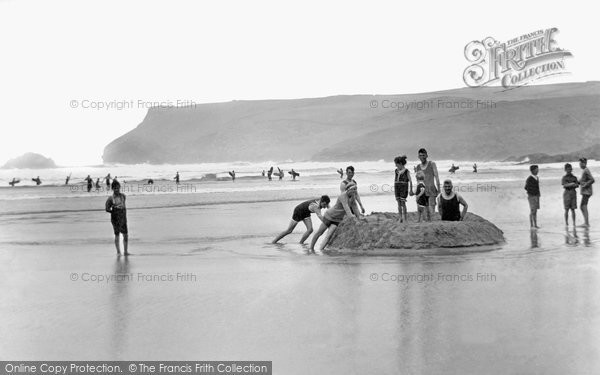 Photo of Polzeath, The Sands 1925