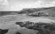 The Sands And Pentire Head c.1960, Polzeath