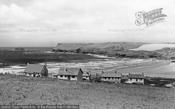 Photo of Polzeath, The Sands And Pentire Head c.1960