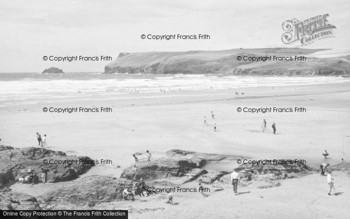 Photo of Polzeath, The Sands And Pentire Head c.1960