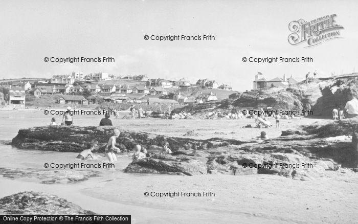 Photo of Polzeath, The Sands c.1955